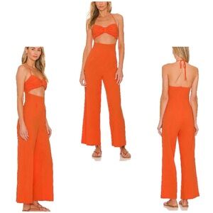 💥PRICE DROP💥 x REVOLVE Boat Linen JumpsuitSNDYS